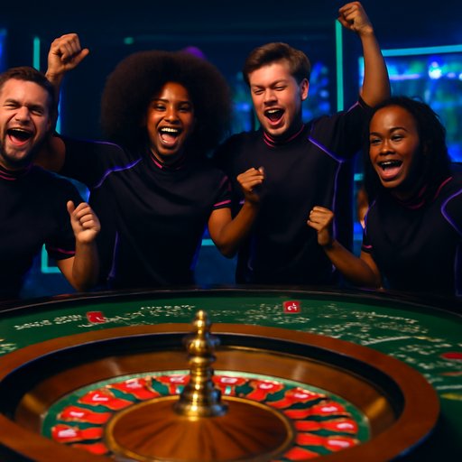 gbaje roulette wheel spinning closeup